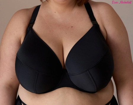 Bra semi-soft black FB-PL Swimsuit Czarna Mamba