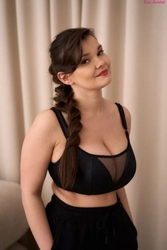 Top without underwires black Top Secret