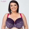 Bra semi-soft purple multicolor FB Marilyn M.