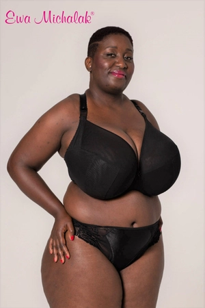 Bra semi-soft black FB-PL Graal