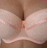 Bra padded peach pink S Wytworny