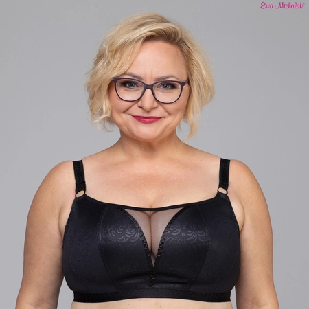 Top without underwires black Top Secret
