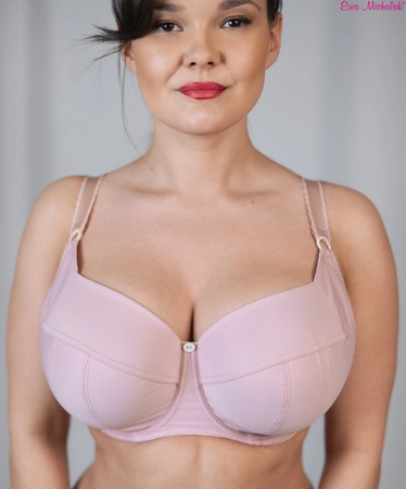 Bra semi-soft powder pink SF Brzask