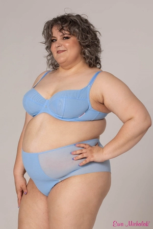Bra semi-soft blue SF Błękitek