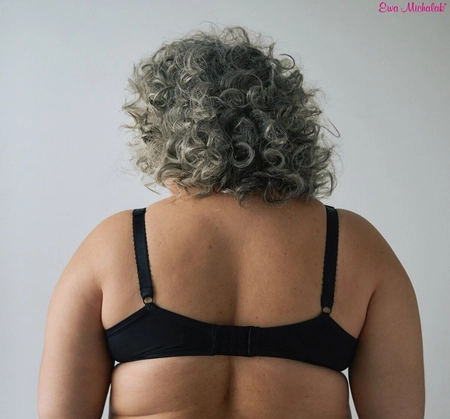 Bra soft black with blue PLM Blue Bella