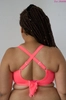Bra semi-soft neon coral FB-PL Swimsuit Wściekły Koral