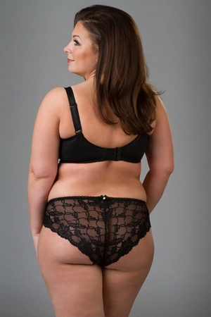 Soft bra black BM Bibi czarny Tulipan