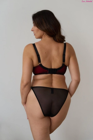Bra soft black and red BM Miej dzień
