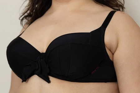 Bra semi-soft black SF Swimsiut Czarna Mamba