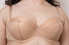Bra padded nutty S Pralinowy