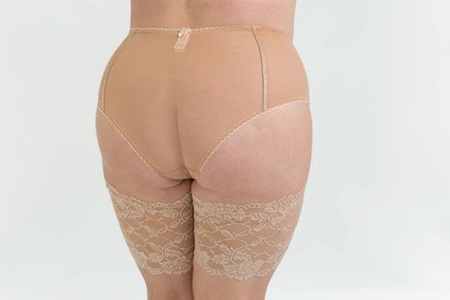 Garters self-supporting Nugat