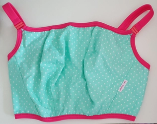 Top without underwire green Top FB Prototype No. 83