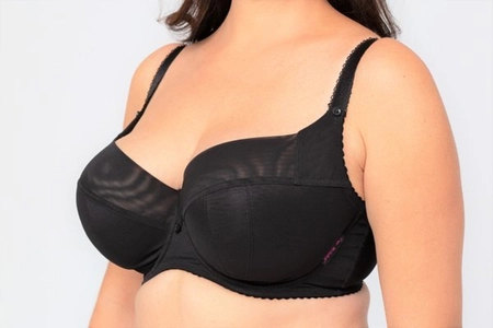 Bra semi-soft black SF Czarny Mat