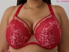 Bra semi-soft red FB-PL Walentyna