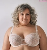Soft bra ecru for correction of asymmetry HBM Antonina