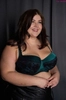 Bra soft black with green BM Galway