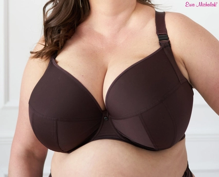 Bra soft dark brown FB-PL Chocolate