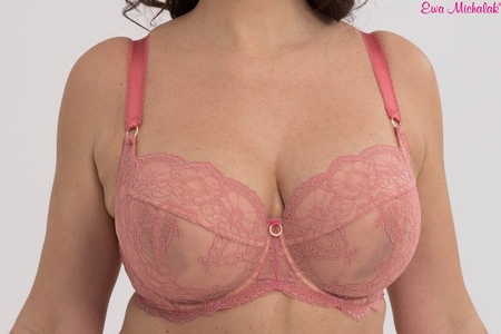 Bra soft coral pink BM  Imię Róży