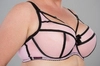 Bra soft pink with black SM Prototype No. 52