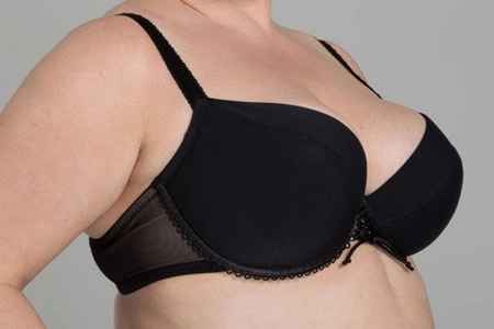 Bra padded black PL Bra for Swimsiut Czarna Mamba