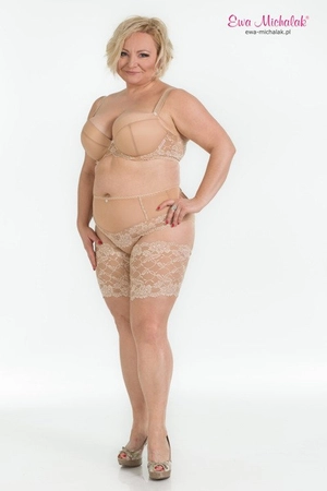 Garters self-supporting Nugat