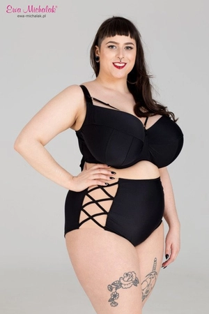 Bra semi-soft black FB Bra for Swimsiut Czarna Mamba