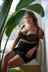 Bra padded black with cappuccino PL Cappucci