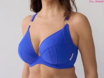 Bra soft blue PLM Bra for Swimsuit Szafir