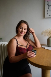 Bra soft black and red BM Miej dzień