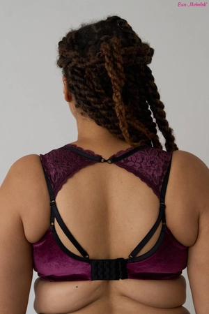 Bra semi-soft brown FB-PL Kołnierzyk