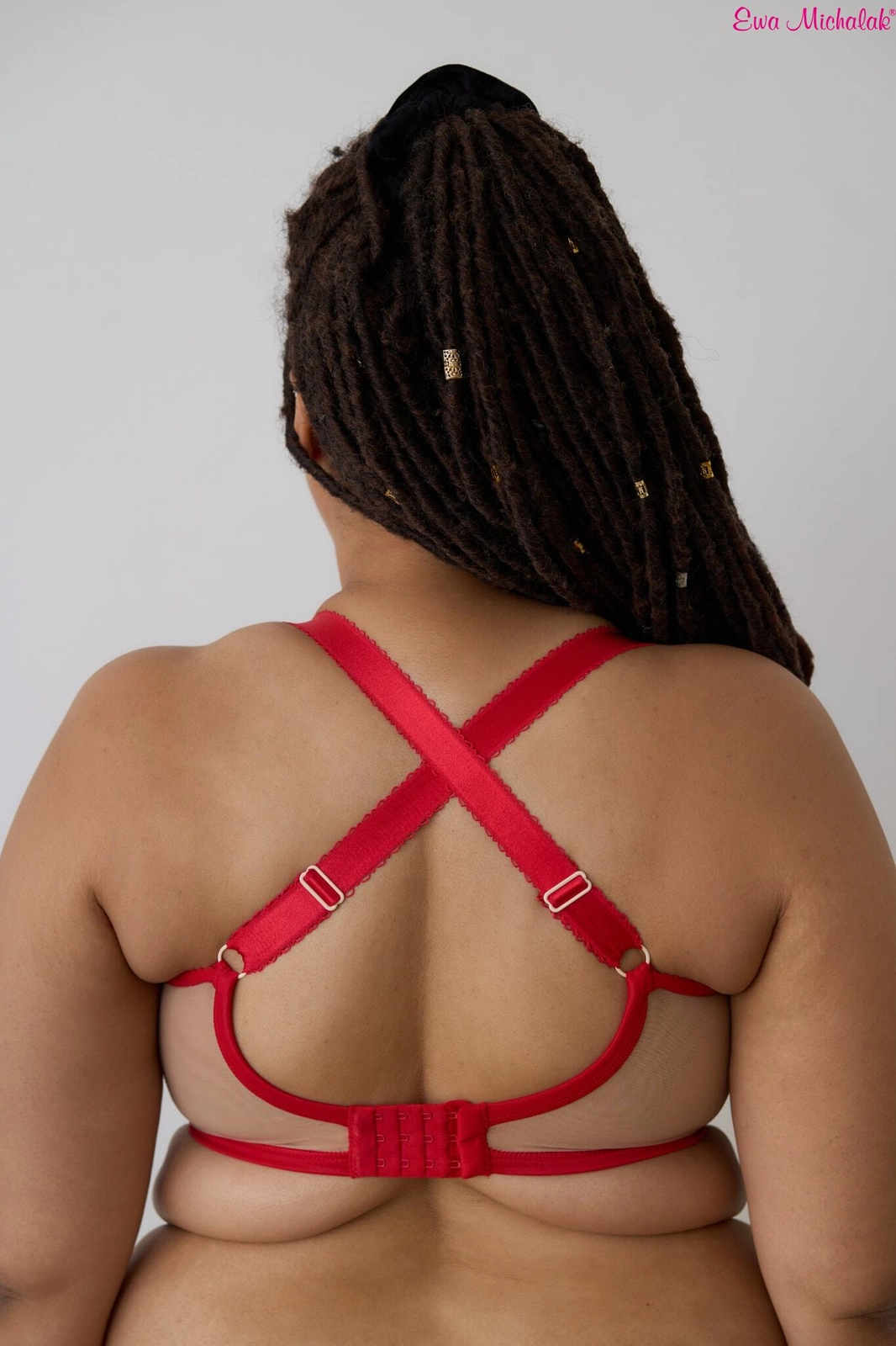 Bra semi-soft red FB-PL Walentyna