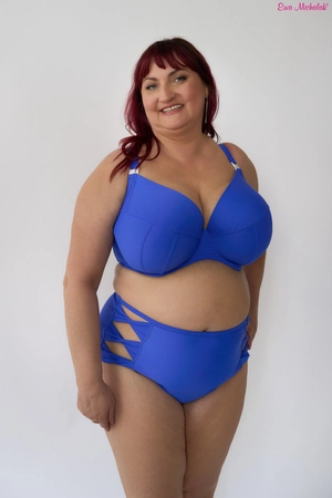 Bra semi-soft blue FB-PL Swimsuit Szafir