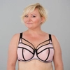 Bra soft pink with black SM Prototype No. 52