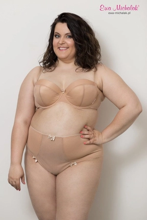 Bra padded nutty S Pralinowy