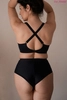 Bra soft black PLM Bra for Swimsuit Czarna Mamba