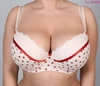 Bra padded light pink PL Biedronki
