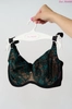 Bra soft black with green BML Prototype No. 1