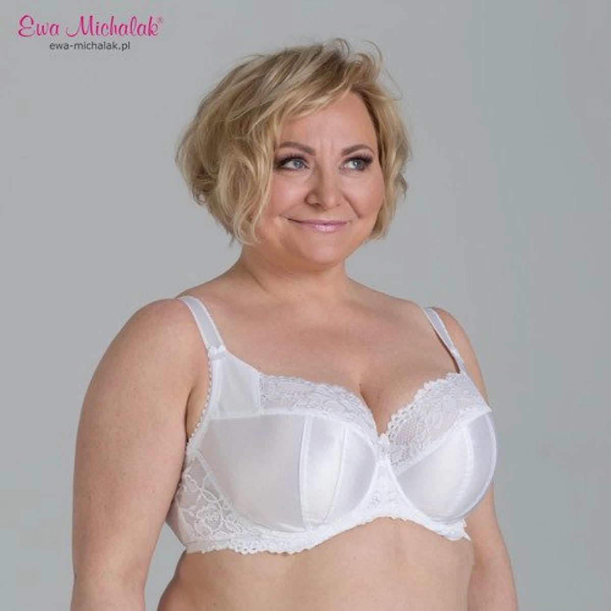 Bra semi-soft white SF Lilia