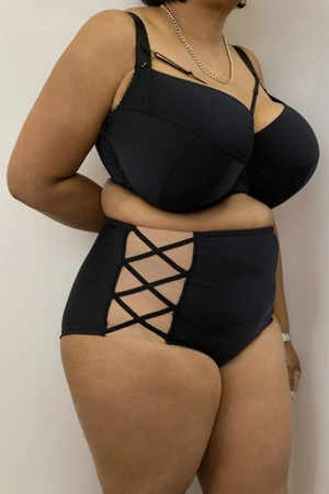 Bra semi-soft black FB Bra for Swimsiut Czarna Mamba