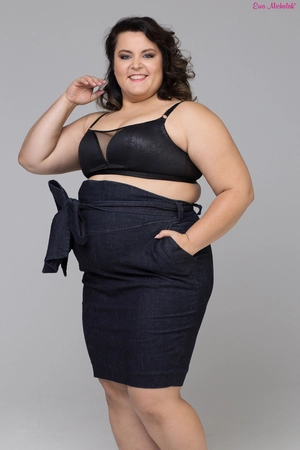 Top without underwires black Top Secret