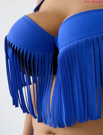 Bra Padded blue with black PL Bra for swimsuit Charleston