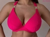 Bra soft neon pink PLM Bra for Swimsuit Holidays