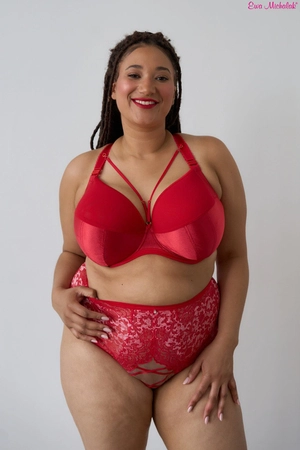 Bra semi-soft red FB-PL New Nude