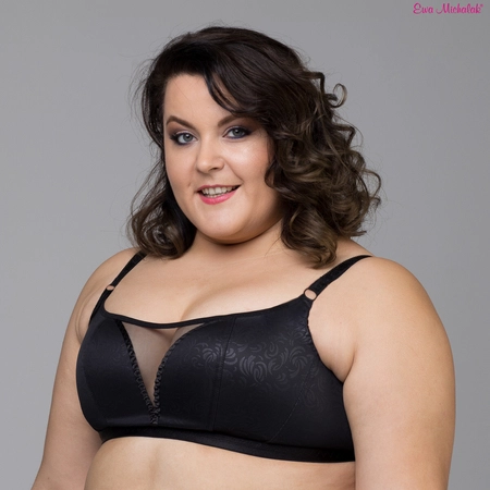 Top without underwires black Top Secret