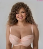 Bra padded peach pink S Wytworny