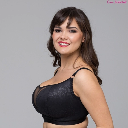 Top without underwires black Top Secret