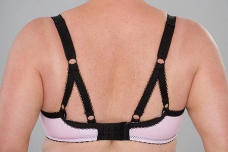 Bra soft pink with black SM Prototype No. 52
