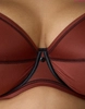 Bra semi-soft brown FB-PL Brown Light