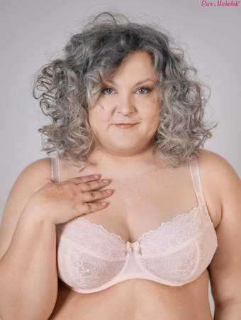 Bra soft peach pink BM Arabeska