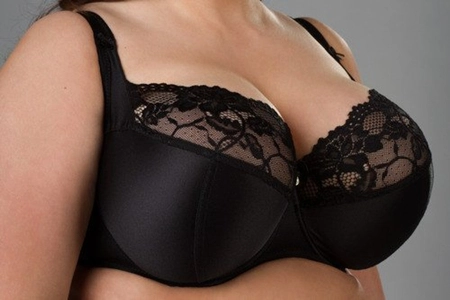 Soft bra black BM Bibi czarny Tulipan